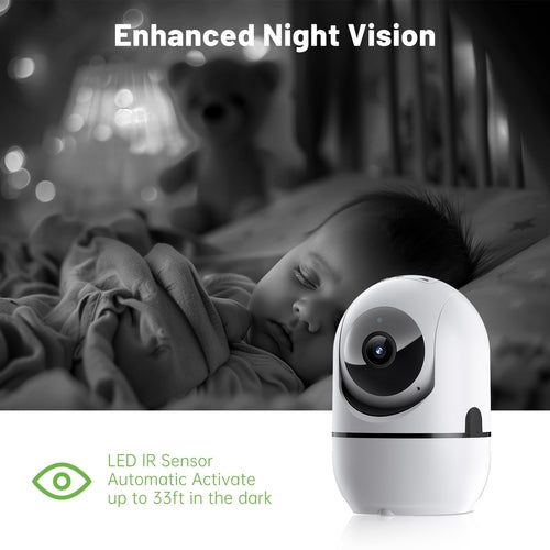 2-way Video Call Network Camera PTZ WIFI Security Cam AI Smart Camera